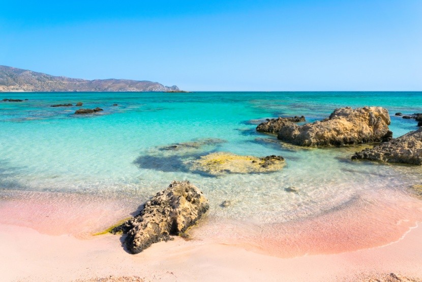 Różowa plaża Elafonisi