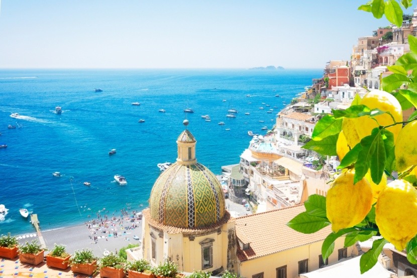 pobrežie Amalfi