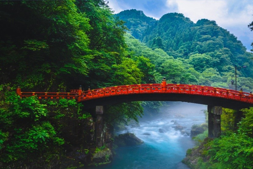 Shinkyo híd, Nikko, Japán