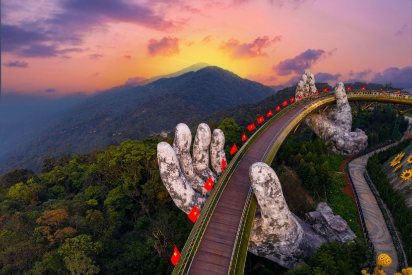 Arany híd, Da Nang, Vietnám