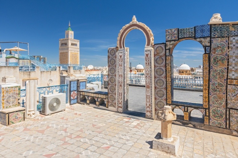 medina v Tunisu
