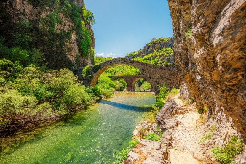 most Kokkorou, pohoří Pindus, Zagori