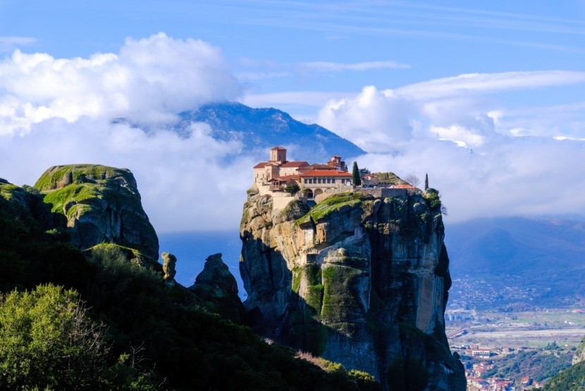 kláštery ve skalách, Meteora, Řecko