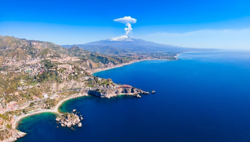 Taormina a Etna, Sicílie