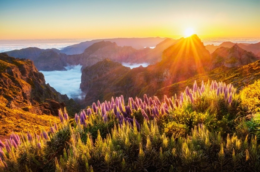 výhled z Pico do Arieiro, Madeira