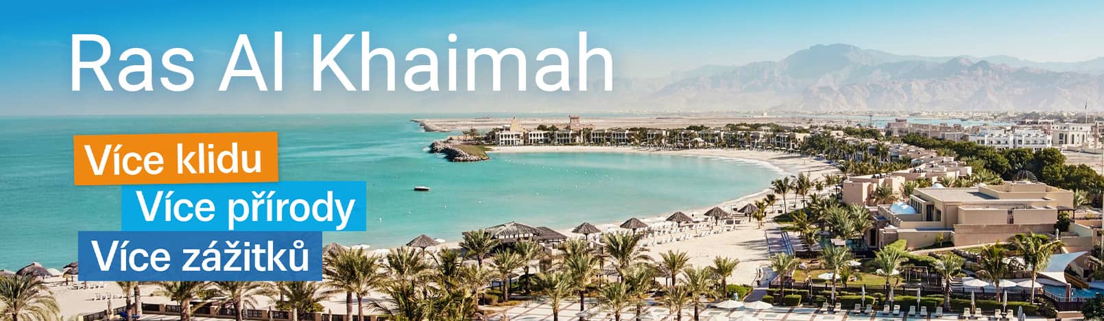 Zažijte Ras Al Khaimah: emirát zalitý klidem, luxusem a dobrodružstvím