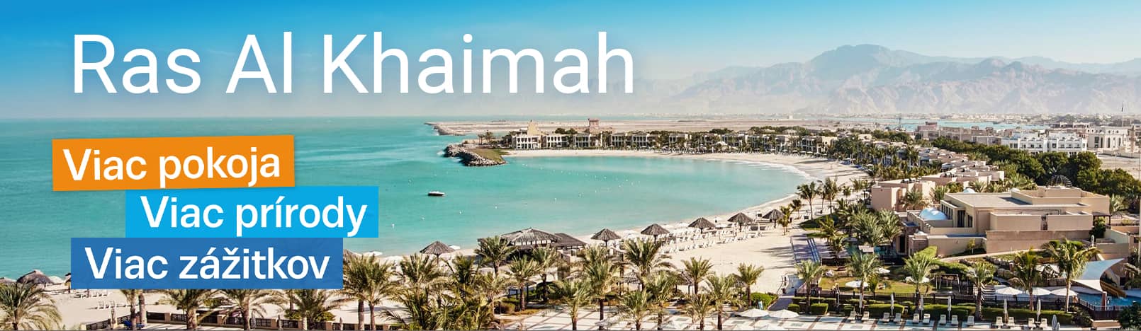 Zažite Ras Al Khaimah: emirát plný pokoja, luxusu a dobrodružstva